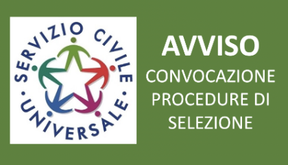 Convocazione selezioni Servizio Civile Ambientale